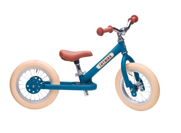 Trybike Løbecykel Med To Hjul, Vintage Blå