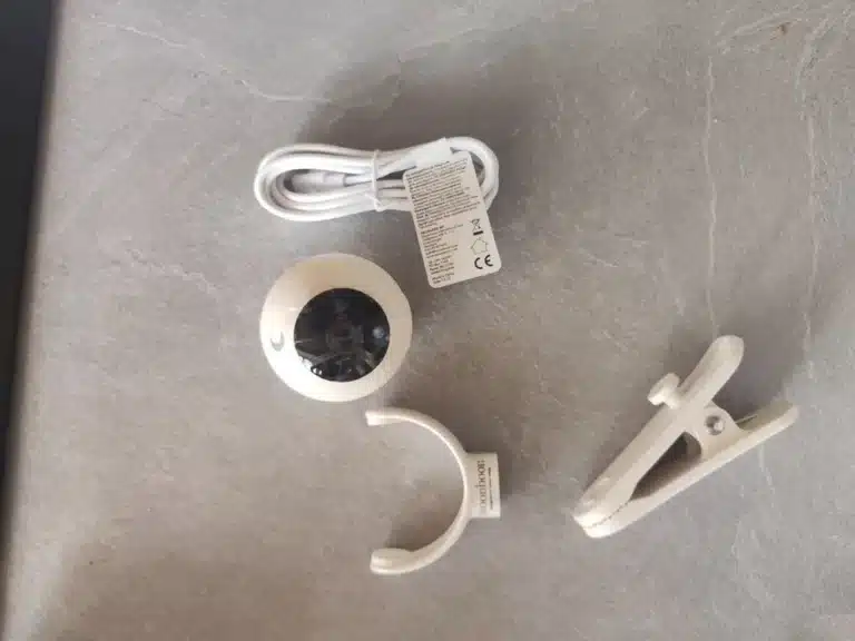 Moonboon Babyalarm Med Kamera, Holder, Klemme Og UsbCKabel